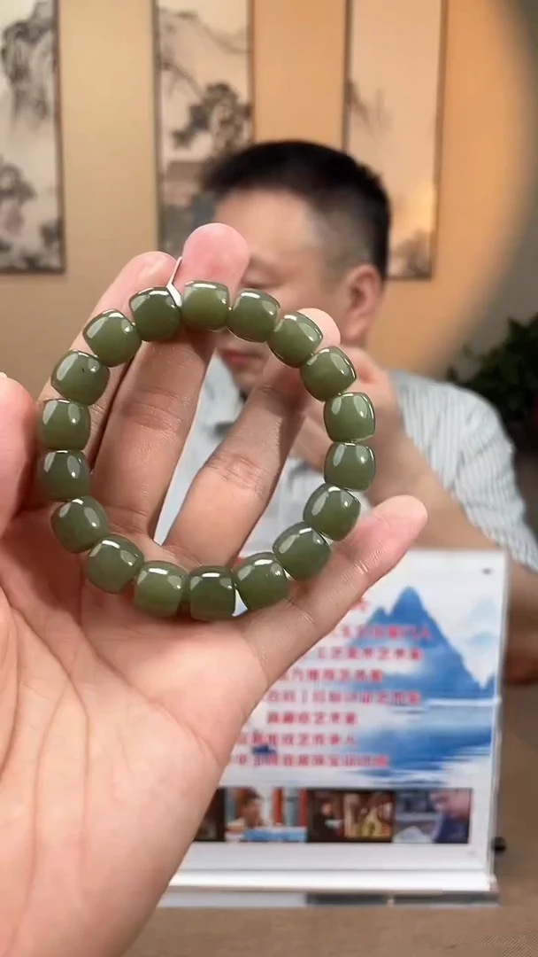 和田玉未镶嵌颈饰多样性拍一发一190058