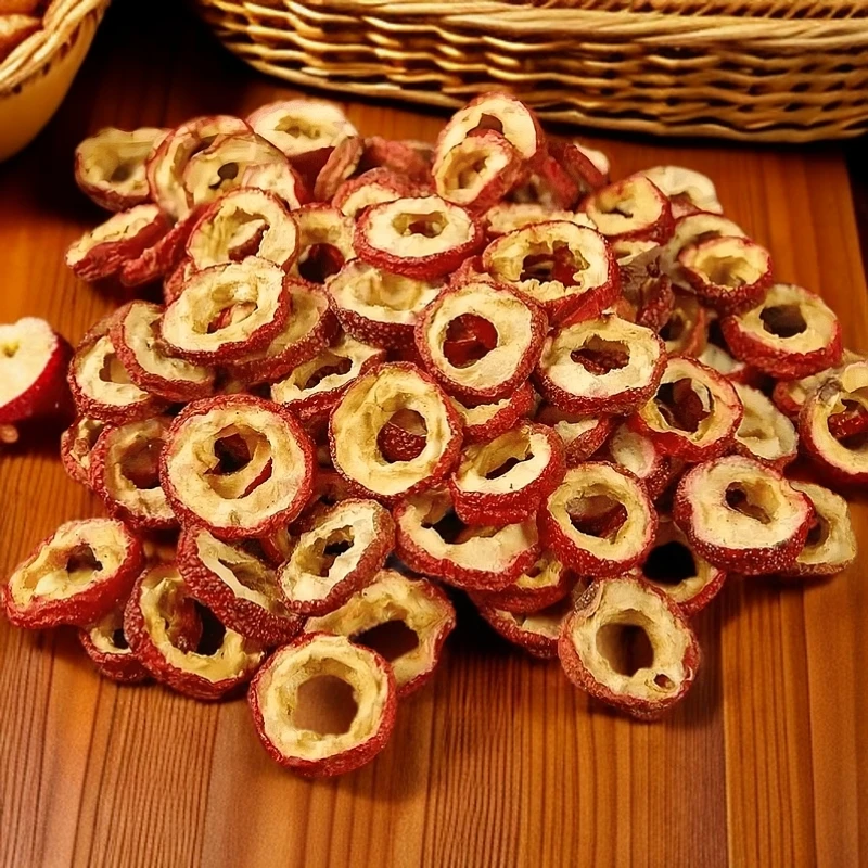 50g去核山楂干空心圈泡水美味煲汤泡酒山东山楂片山楂干泡茶