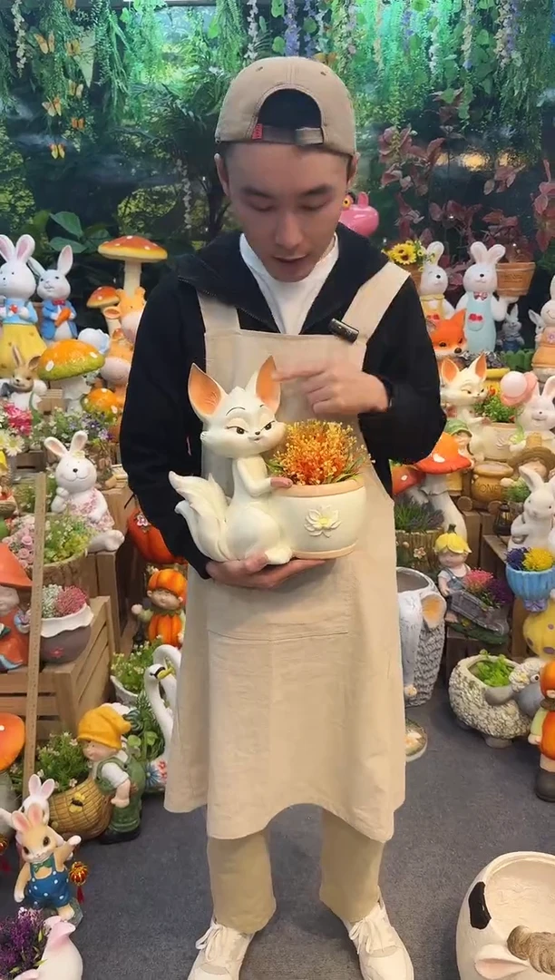 户外花园庭院花盆&00&