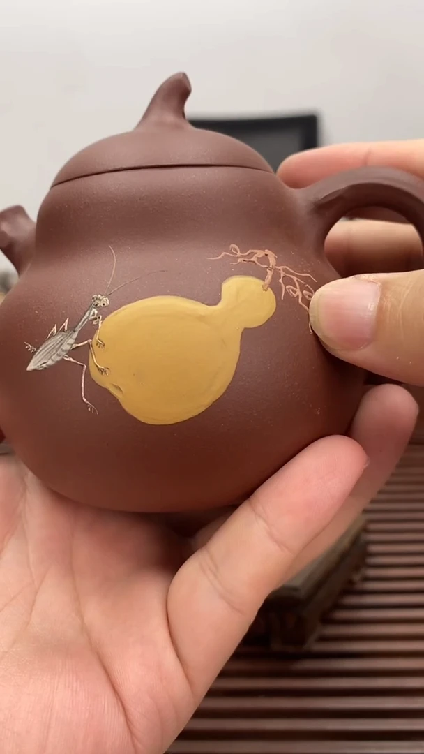 茶壶紫砂微瑕疵不退不换福禄230毫升