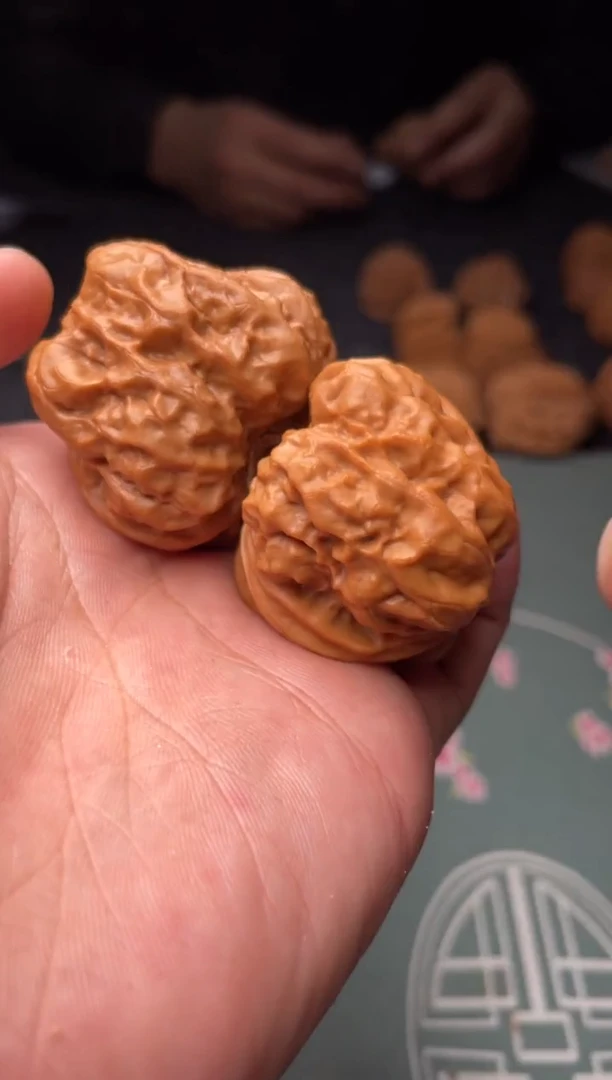 把件文玩核桃a52  蛤蟆头 38尺