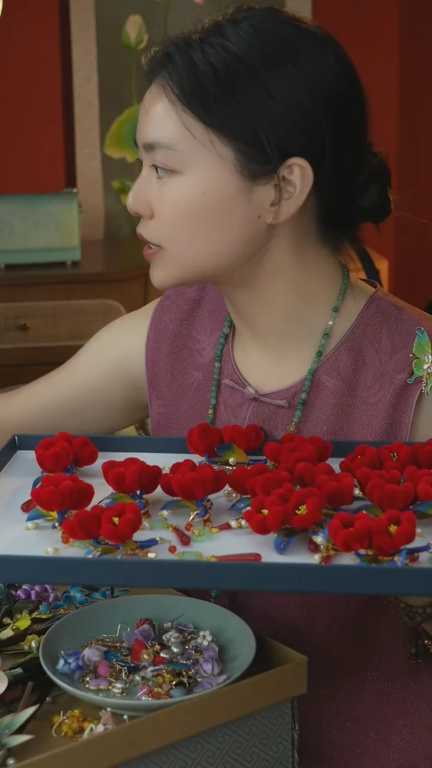 刺绣纯手工非遗国风饰品