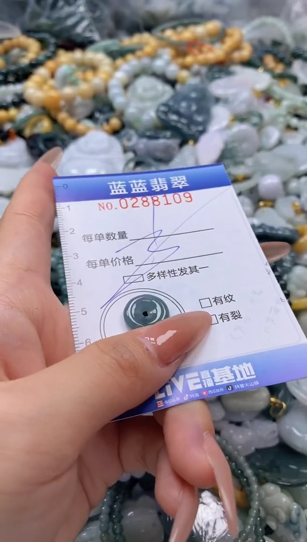 翡翠未镶嵌颈饰闪购0288109多样性发其一