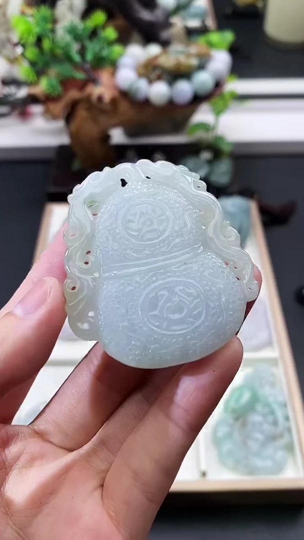 颈饰未镶嵌翡翠天然缅甸A货翡翠