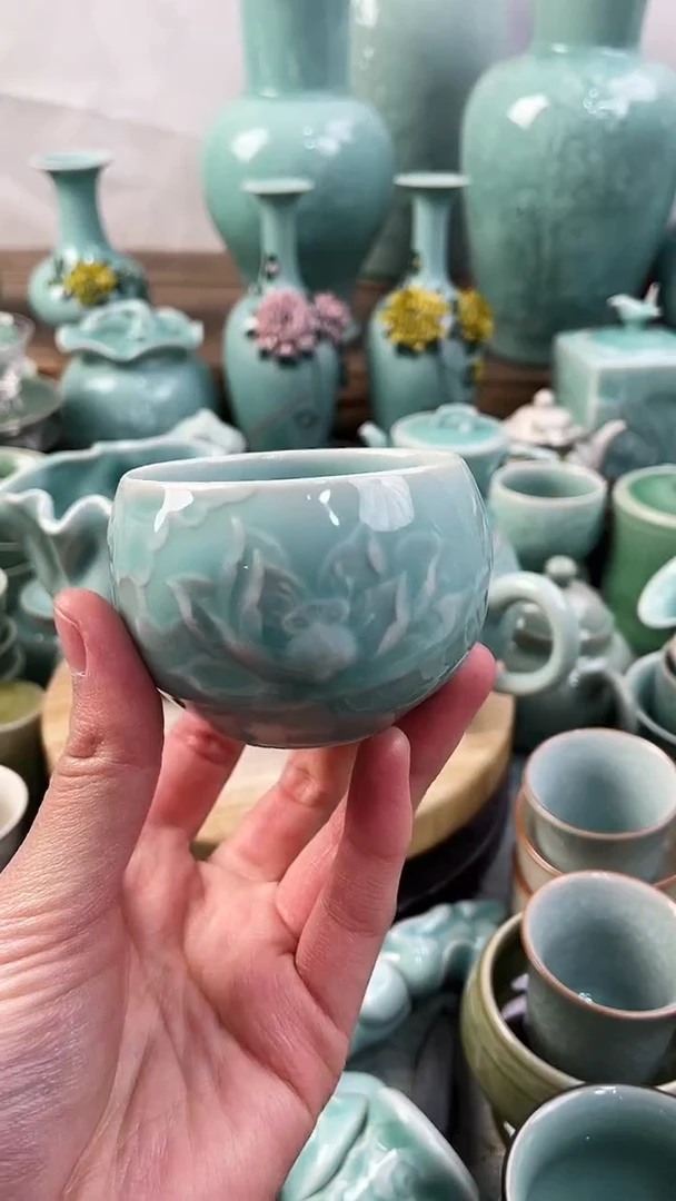 【闪购商品】福利款 慧仙青瓷 瓷器 主人杯