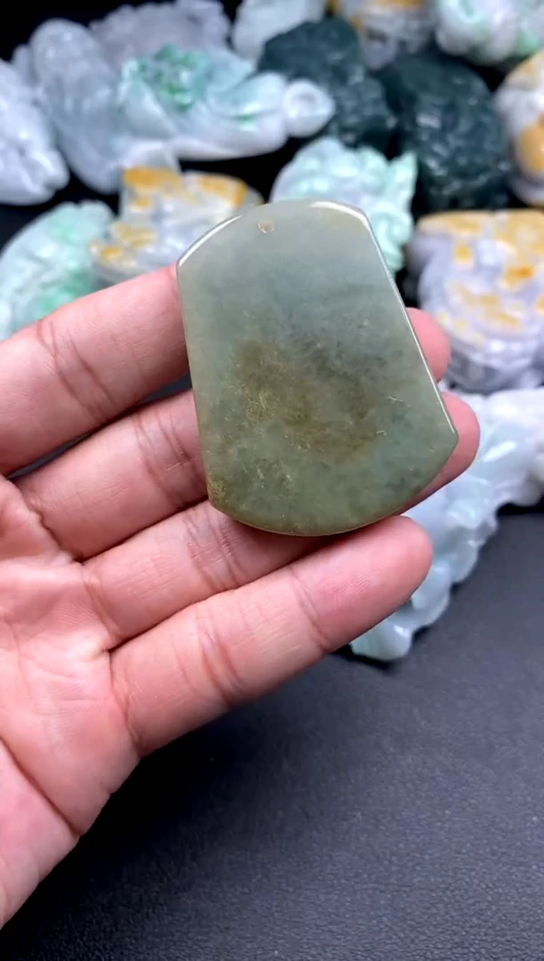 吊坠(不含链)未镶嵌翡翠1