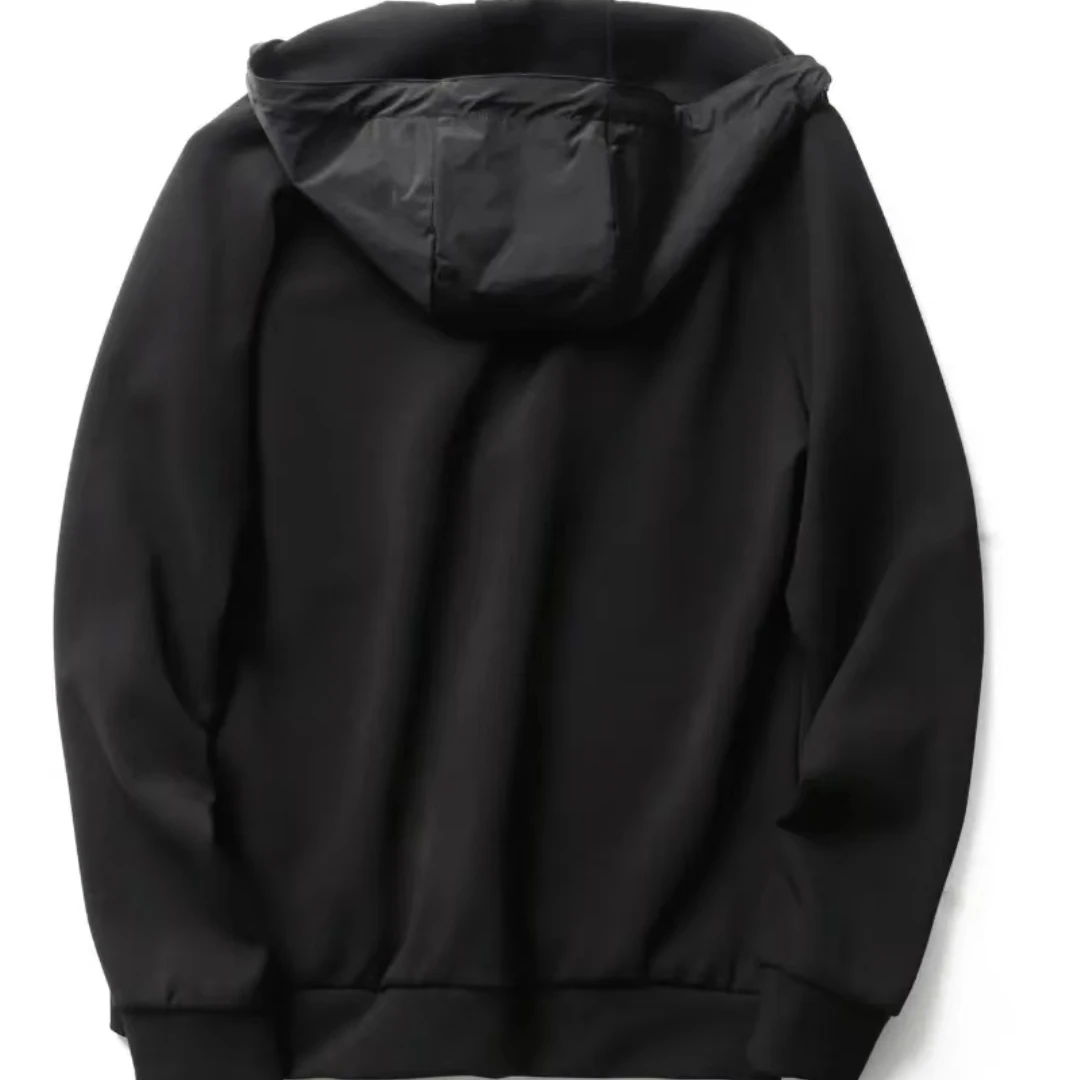 绣/连帽男保暖户外休闲外套