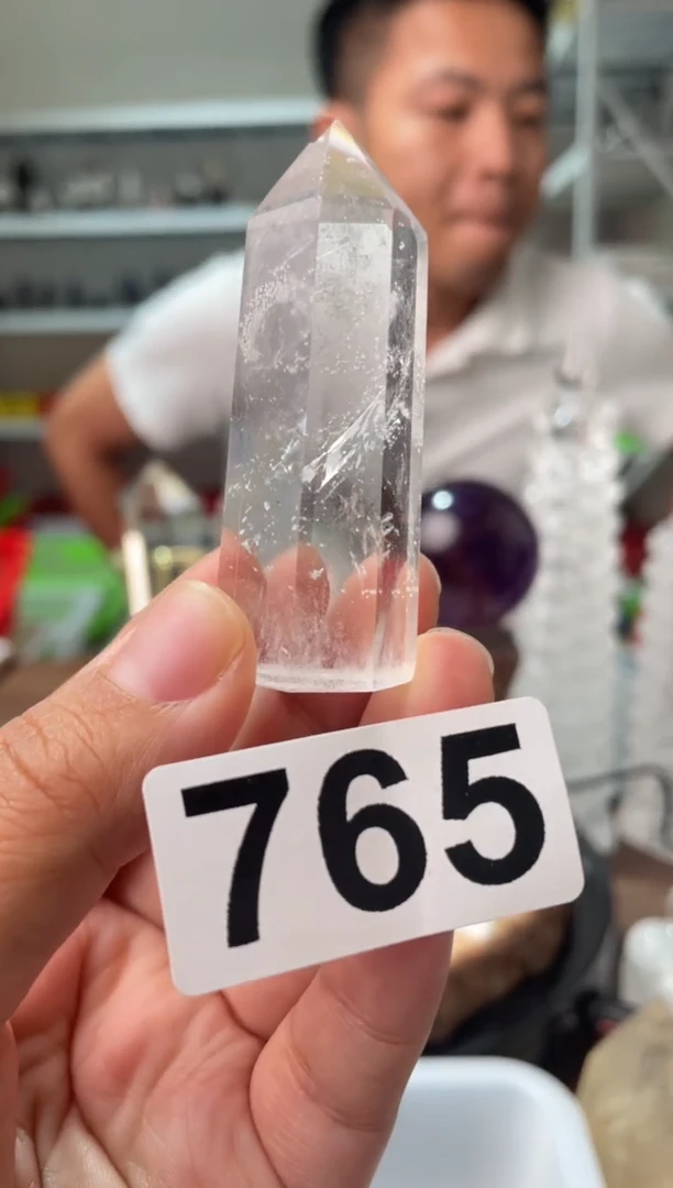 未镶嵌大型摆件（非配饰）水晶白水晶柱子765