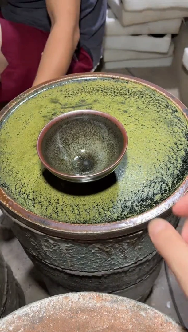 茶盏松风渡柴烧甄选