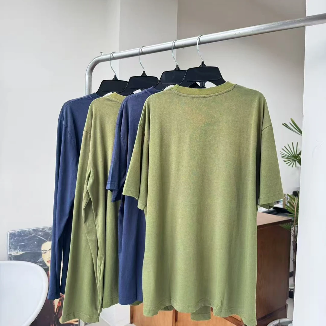 【早秋新色真的好好看啊】1996重工水洗T恤提前来啦！