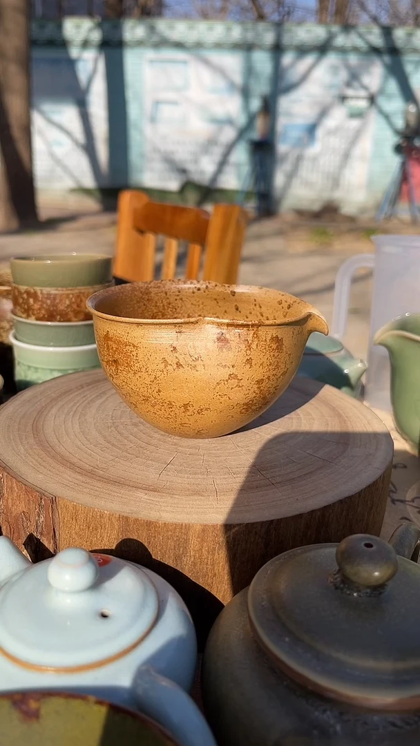 摆件陶原生态原矿草木灰公道