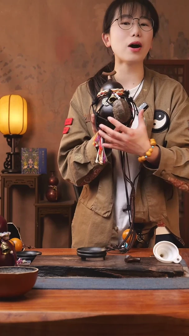 【闪购商品】201S号精品大漆葫芦防腐防渗装水茶酒