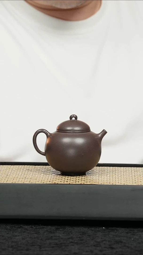 茶壶紫砂五堂 如实（天青泥）