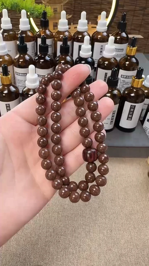 合香猫爪草合香珠0.8锁骨链