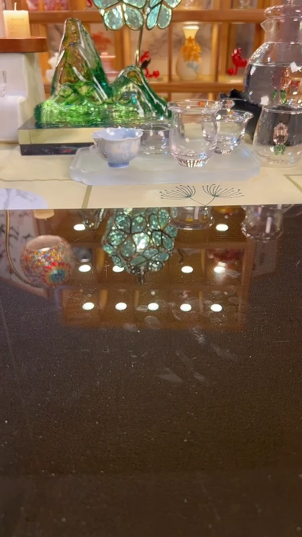 彩色公道杯紫色茶杯