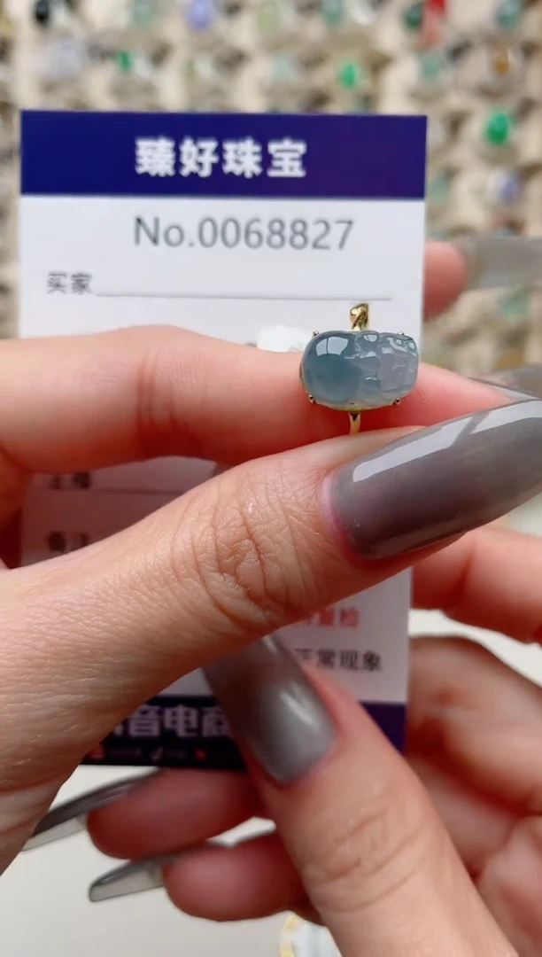 【闪购商品】翡翠戒指银S925镶嵌............