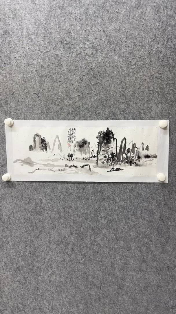 国画写意画花鸟画手绘