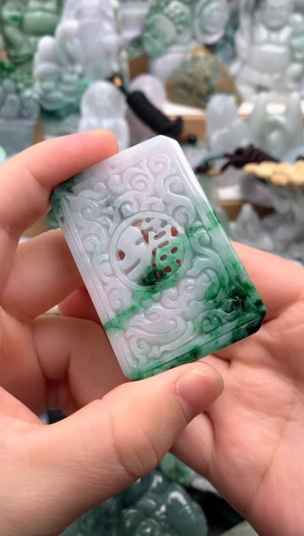 吊坠(不含链)未镶嵌翡翠1