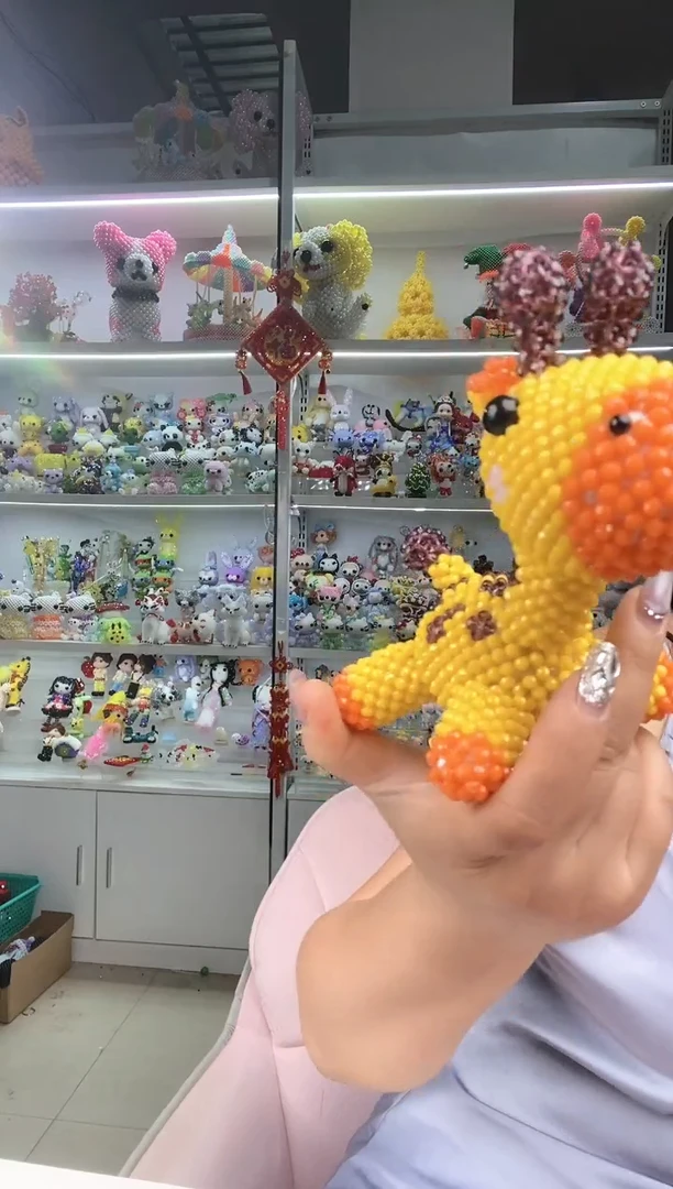 亚克力2735卡12马贝彩小胖鹿材料包1个