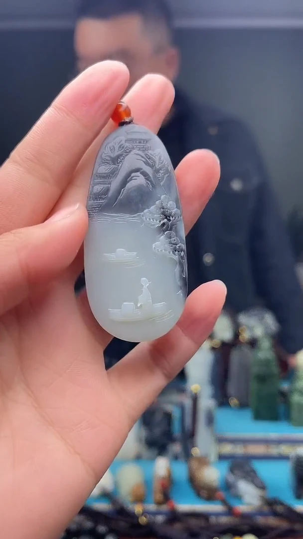 未镶嵌和田玉挂件1