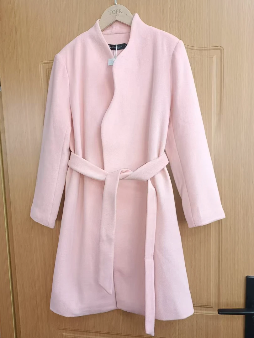 轻奢秋冬新款时尚气质大衣外套17092(D8后面）