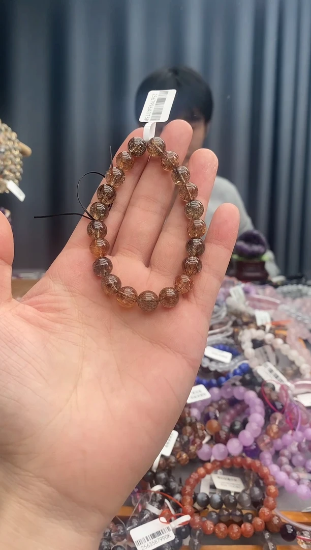 【闪购商品】水晶手链未镶嵌黑金超