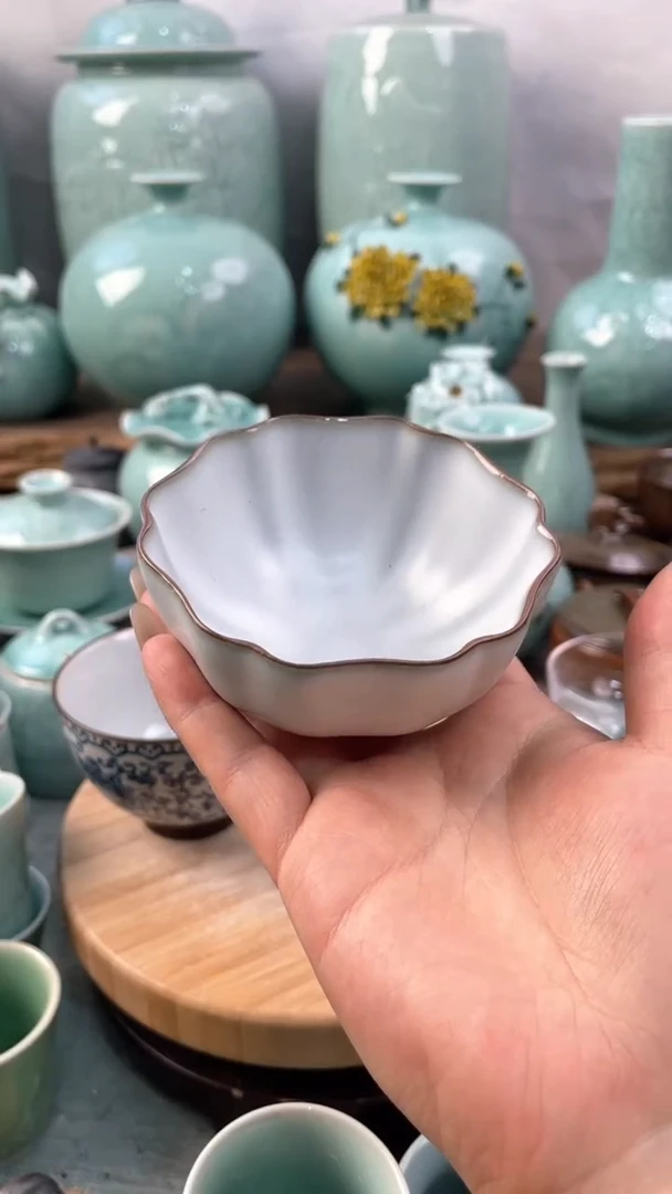 【闪购商品】特价 微瑕 慧仙青瓷