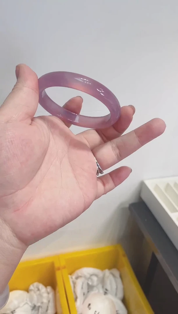 【闪购商品】玛瑙/玉髓手镯未镶嵌041圈口58