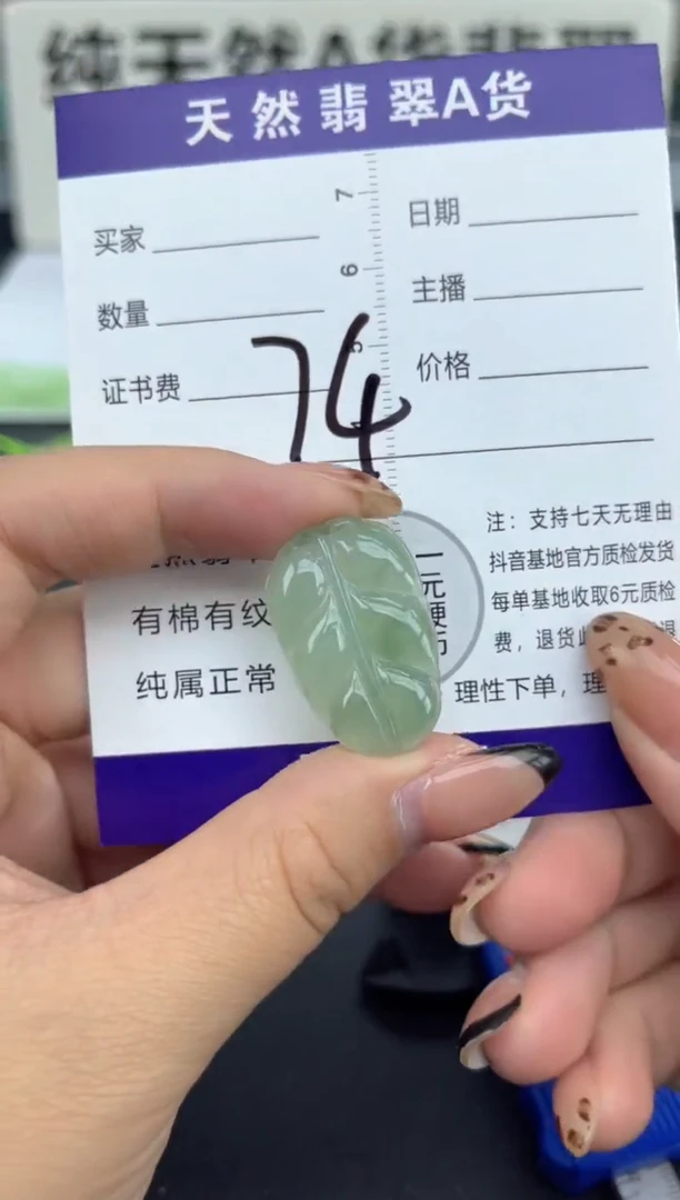 颈饰未镶嵌翡翠天然A货缅甸翡翠