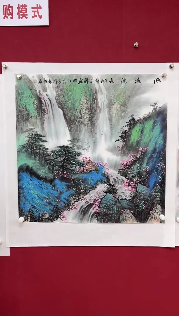 【闪购商品】国画国画绘画山水花鸟