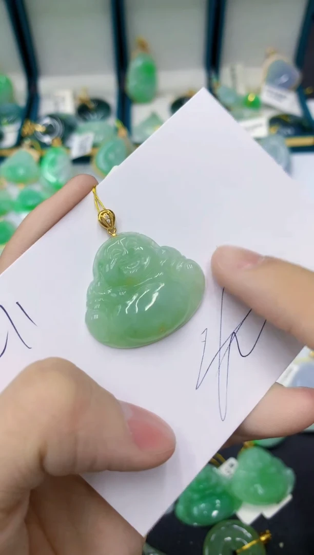 翡翠未镶嵌颈饰11111