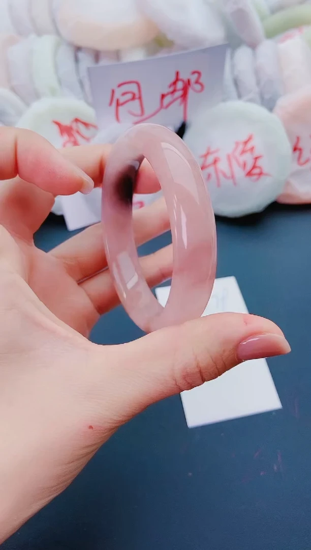 未镶嵌手镯石英质玉J79-55-56