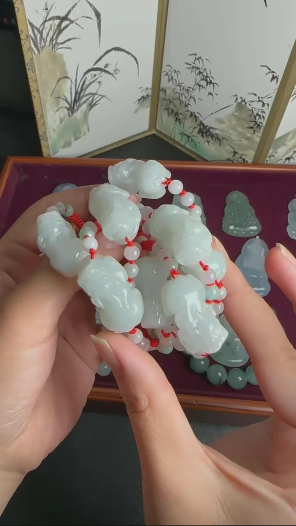 【闪购商品】翡翠手链未镶嵌WY0223004多样性发一