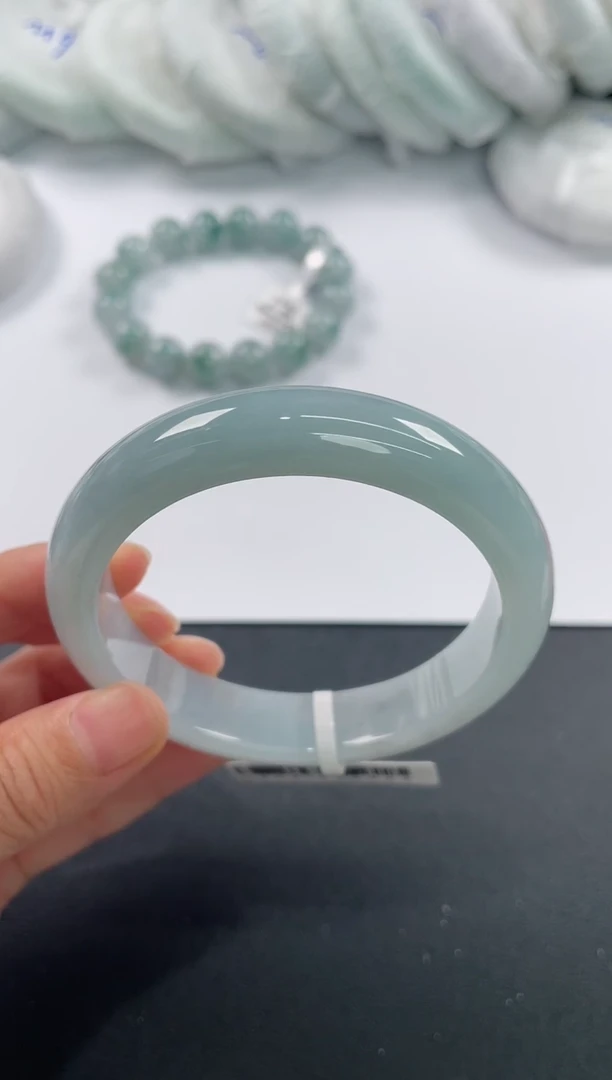 未镶嵌定制翡翠基地发货H 8257 59+