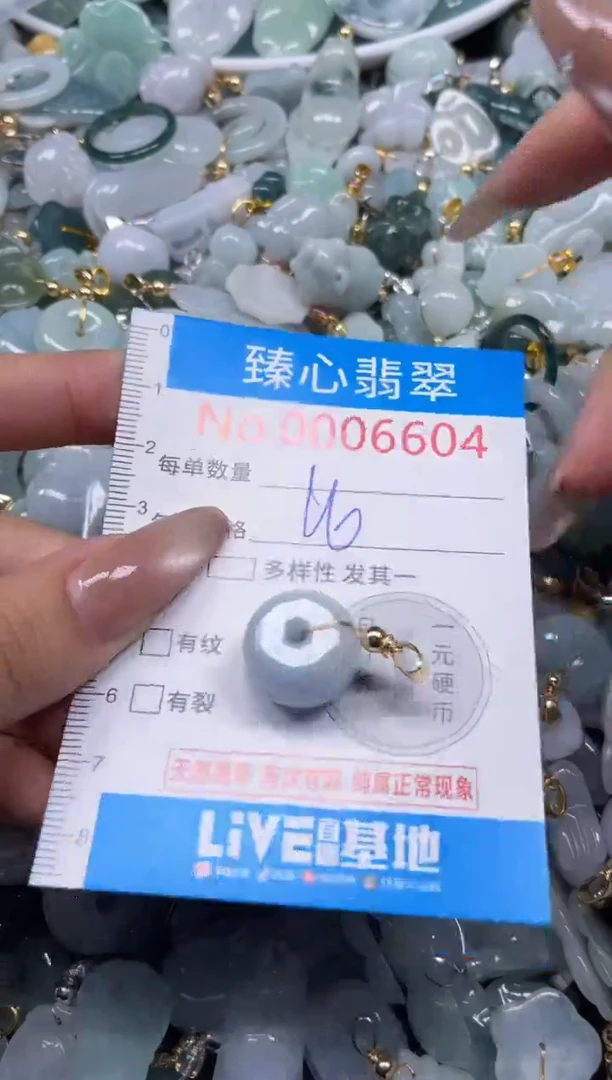 颈饰未镶嵌翡翠6604