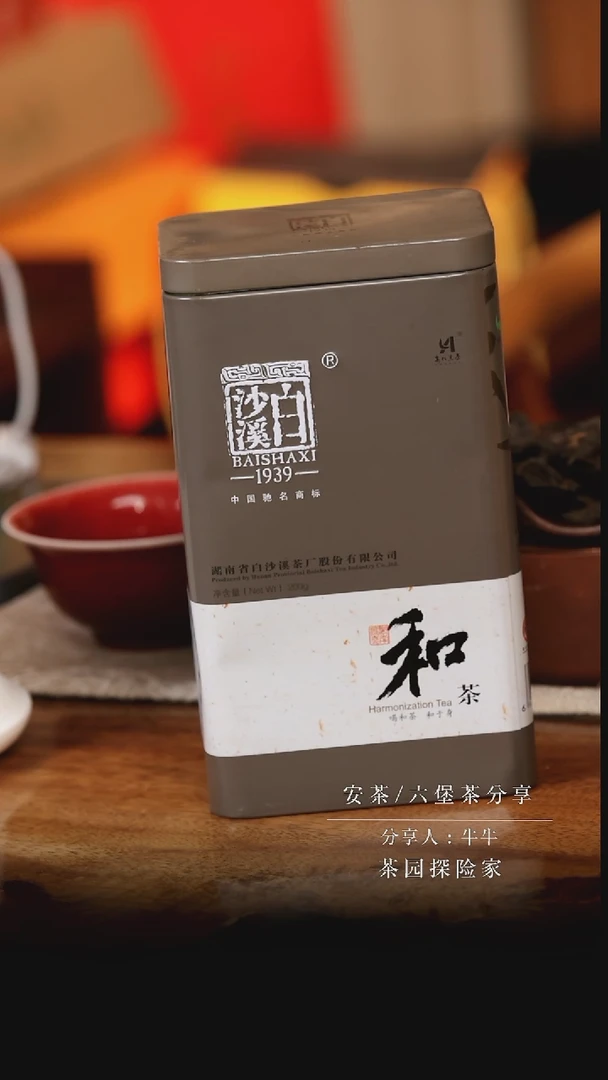 【闪购商品】金花天茯茶散茶块和茶200g