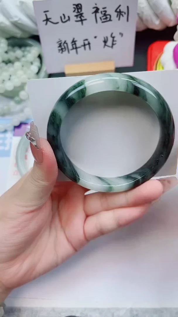 未镶嵌手镯石英质玉A112-60.3圈