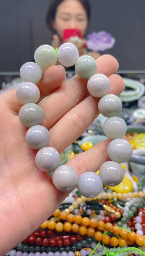 颈饰未镶嵌翡翠12MM/U/翡翠A货，一件也是批发价