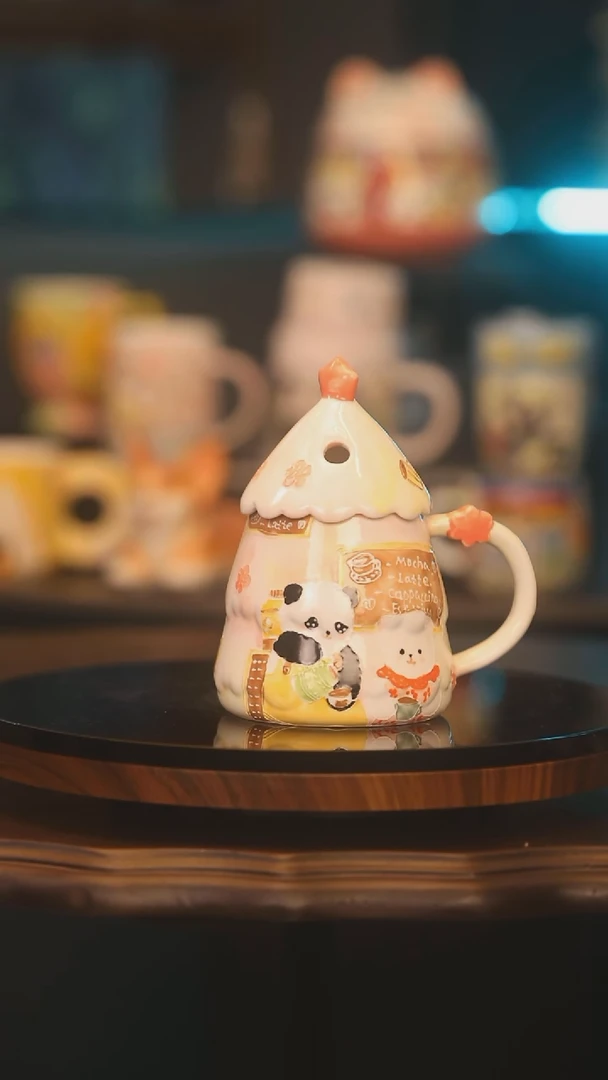 【闪购商品】摆件景德镇釉下彩绘设计师款式陶瓷
