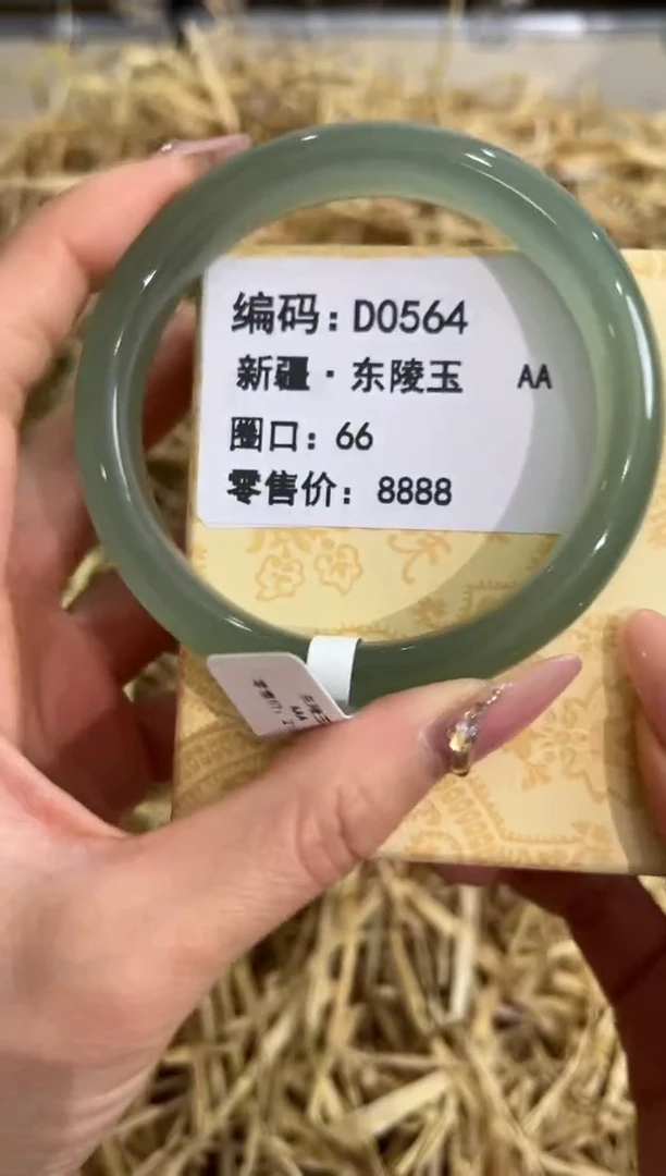 未镶嵌手镯石英质玉D0564