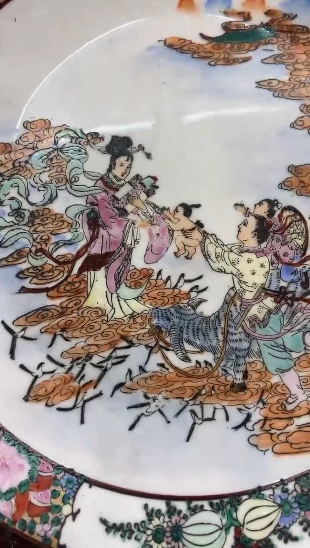 瓷片微瑕慎拍景德镇窑老厂瓷器单件