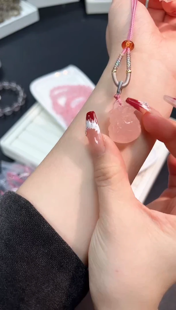 【闪购商品】水晶项链未镶嵌43d多样性发其一/1条默认微瑕