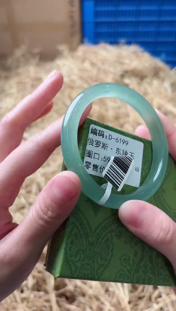 未镶嵌手镯和田玉D-6199