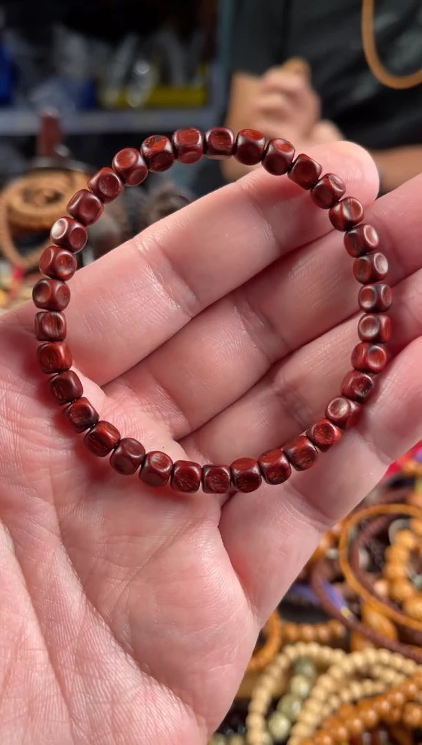 手串/手链小叶紫檀王胖子文玩工作室凹六方