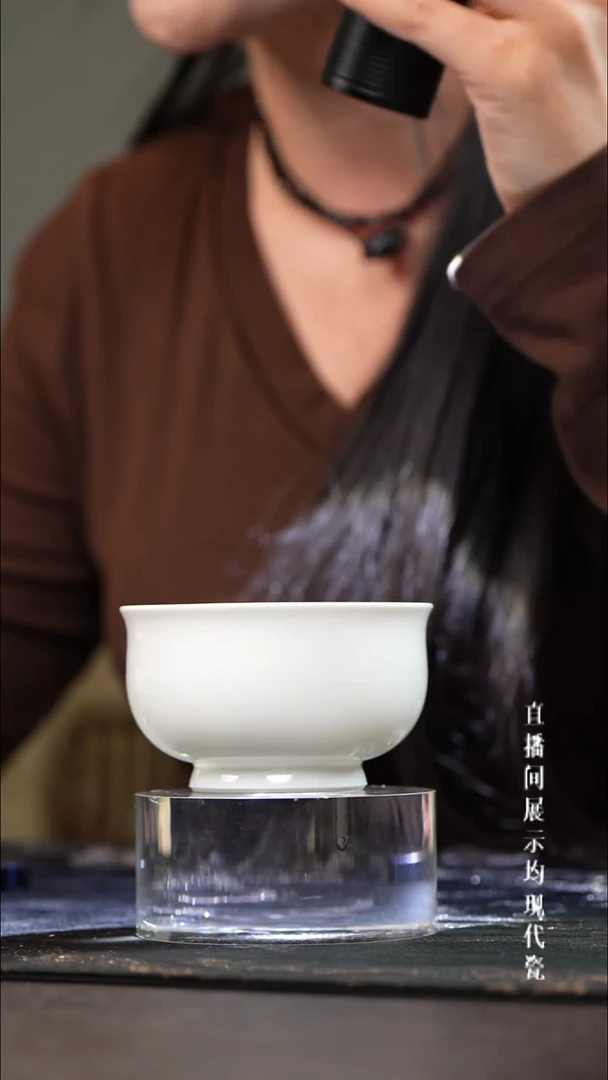 景德镇高白泥杯杯