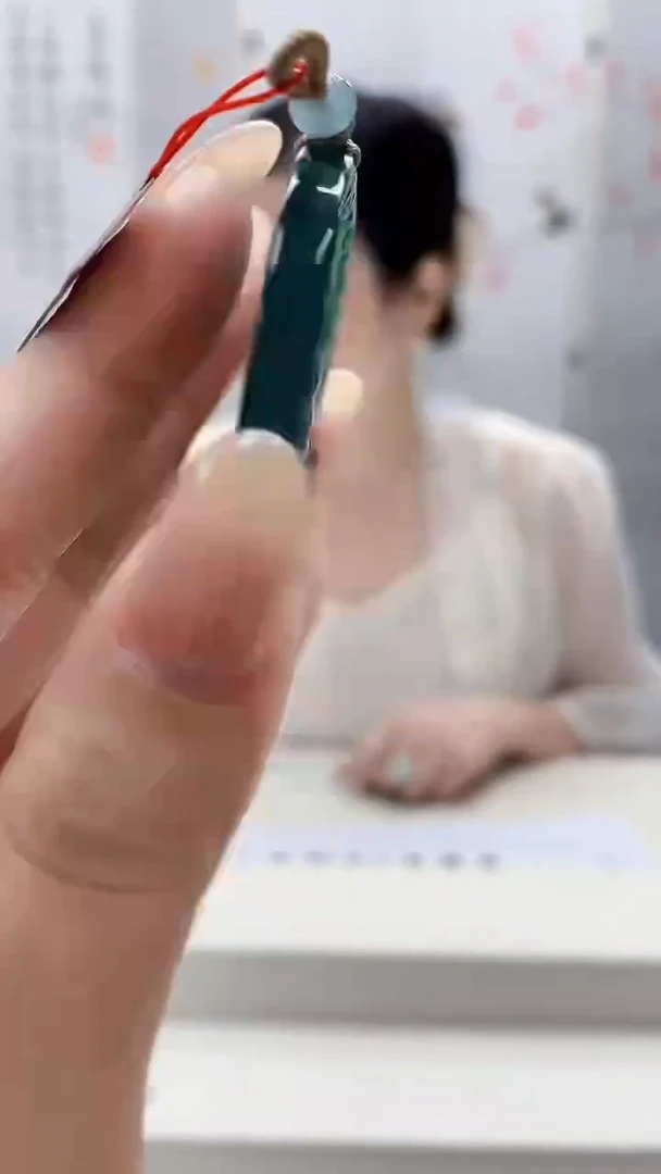 未镶嵌定制翡翠4852lr-毛货挂件53