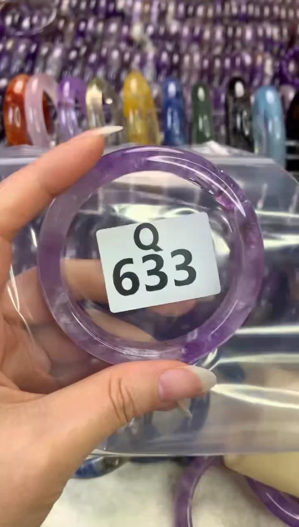 【闪购商品】水晶水晶手镯Q未镶嵌633-59