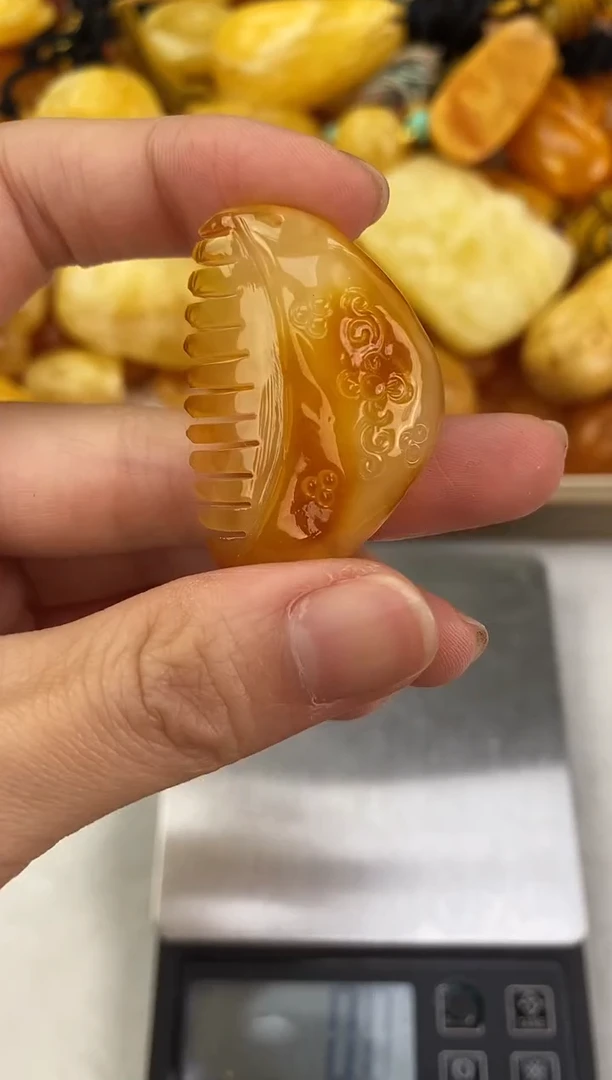 裸石琥珀未镶嵌天然蜜蜡琥珀