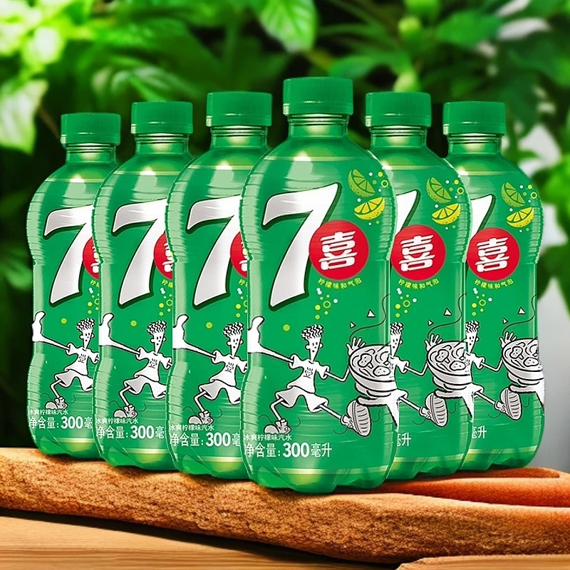 柠檬七喜含糖300ML*6瓶