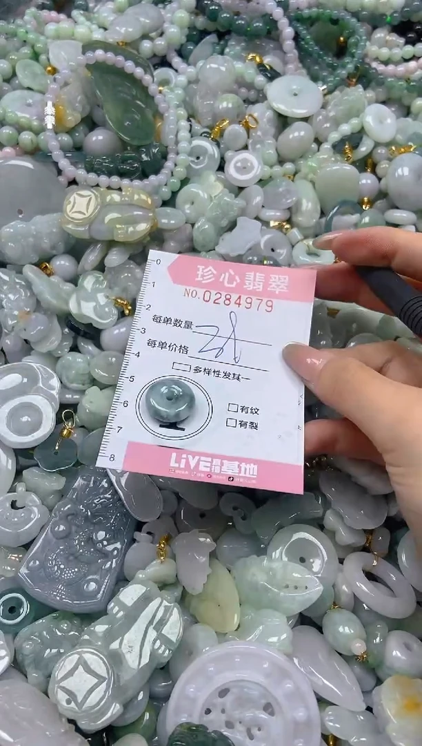 翡翠未镶嵌颈饰闪购0284979